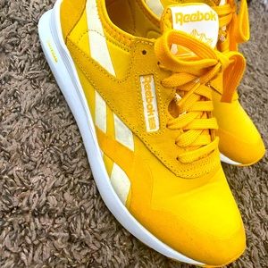 Reebok Yellow Shoes